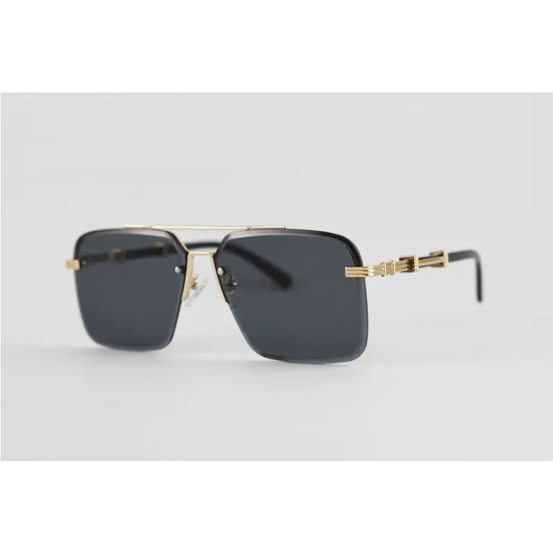 Dita 3873 luxury rimless sunglasses modern minimalist designer eyewear