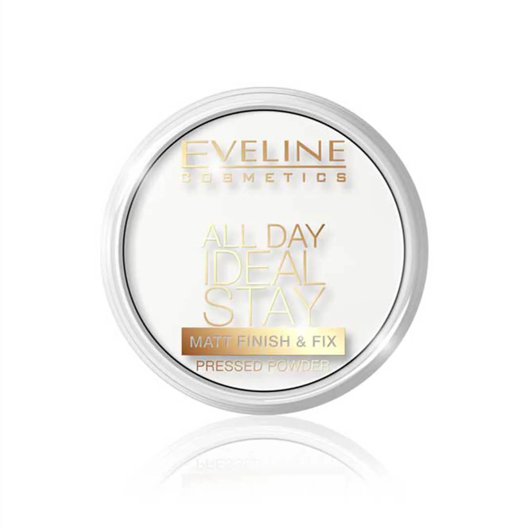 Eveline Matt Finish & Fix Pressed Powder