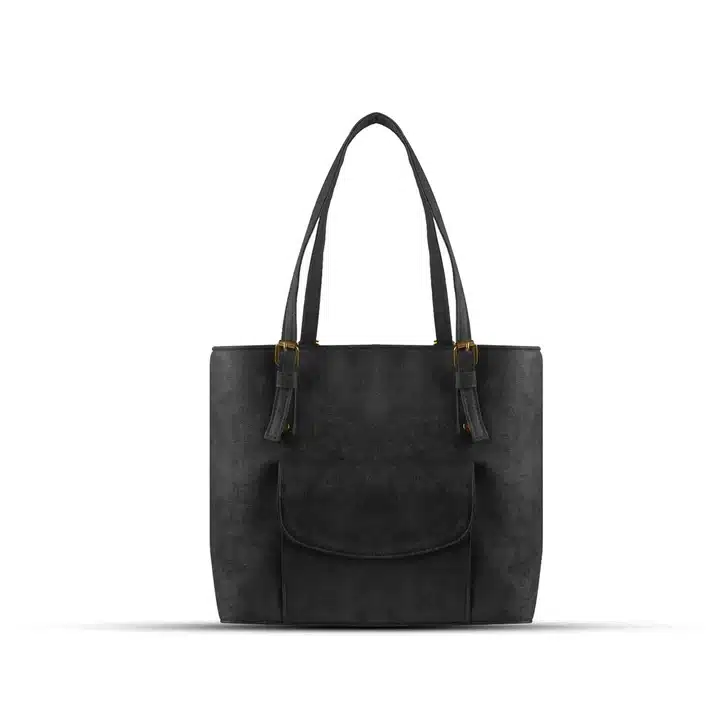 Jade Black Tote Bag