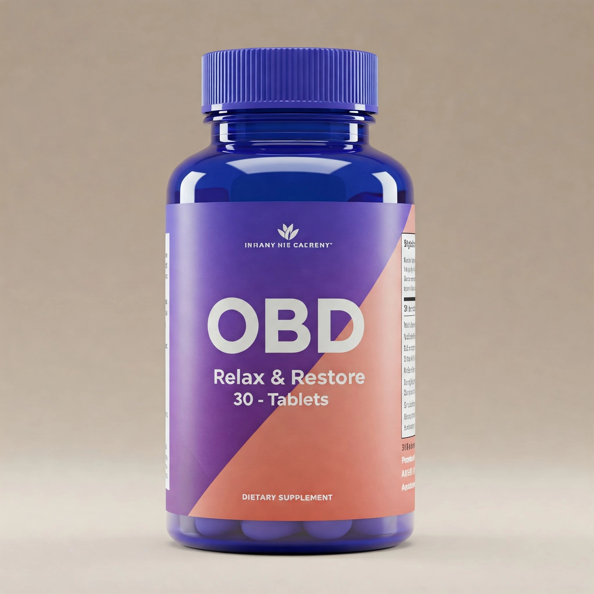 OBD Relax & Restore Aid - 30 Tablets