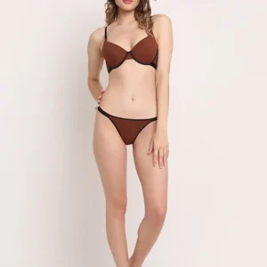 LaceandMe-Brown-Women-Padded-Bra-1.webp